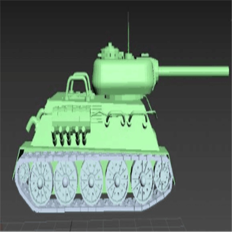 正定充气军用坦克模型